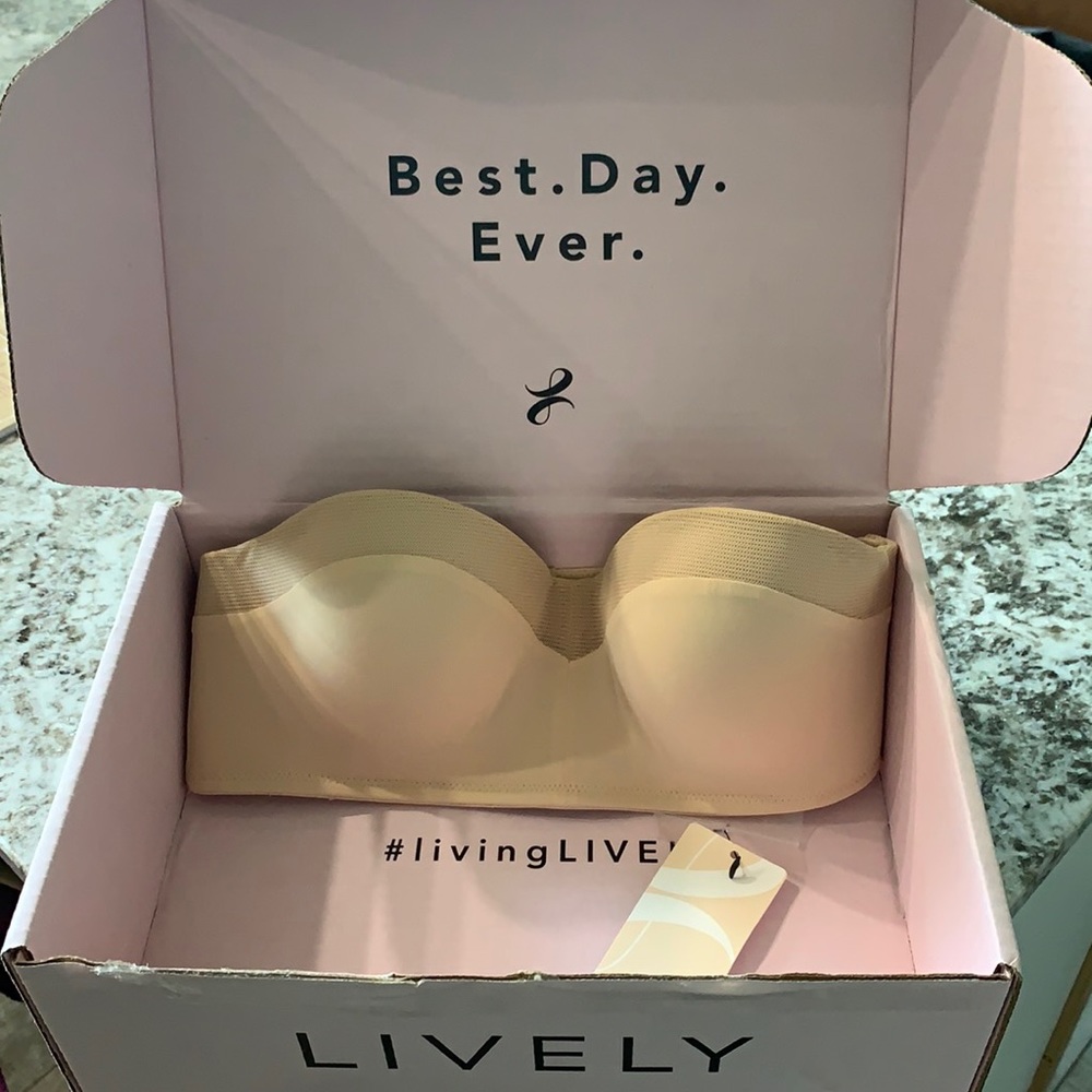 Lively Nude Strapless Bra